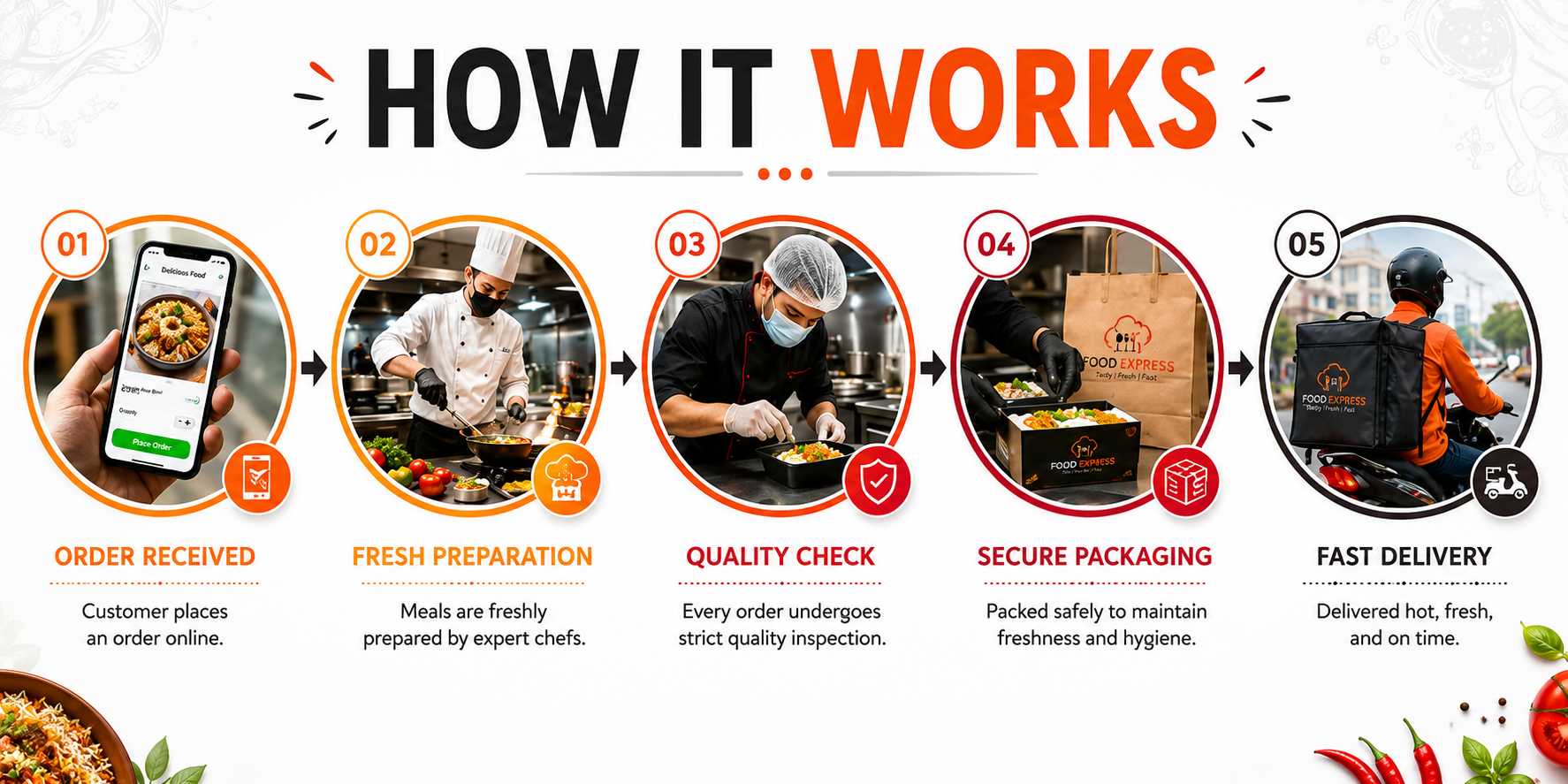 Cloud kitchen meals
